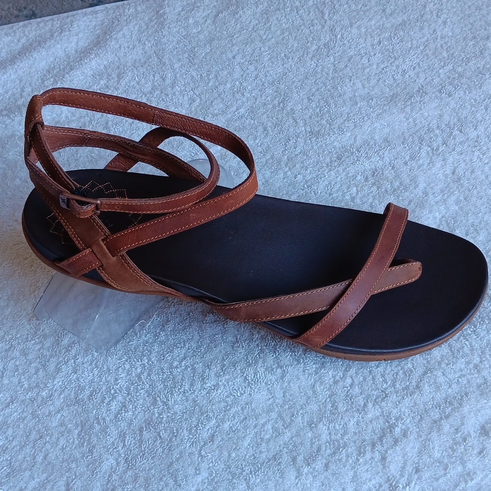 Chaco Brown Strappy Sandals - Picture 12 of 16